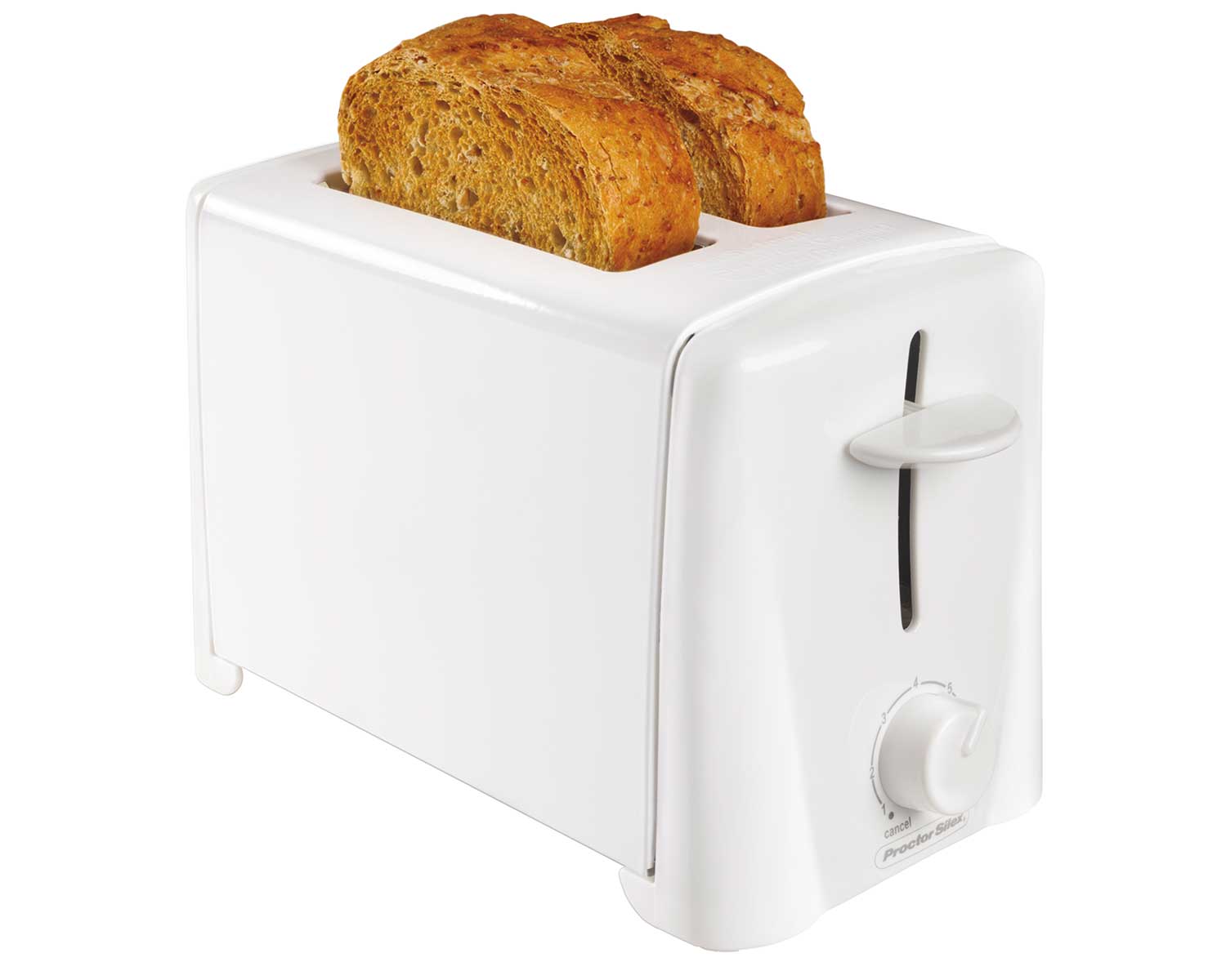 2-Slice White Toaster-22611 Small Size