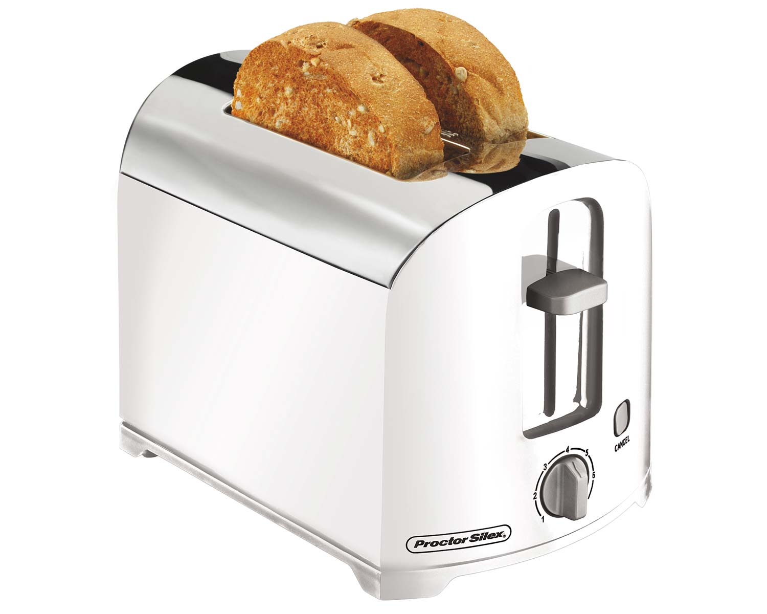 2 Slice Toaster (white)-22632 Small Size