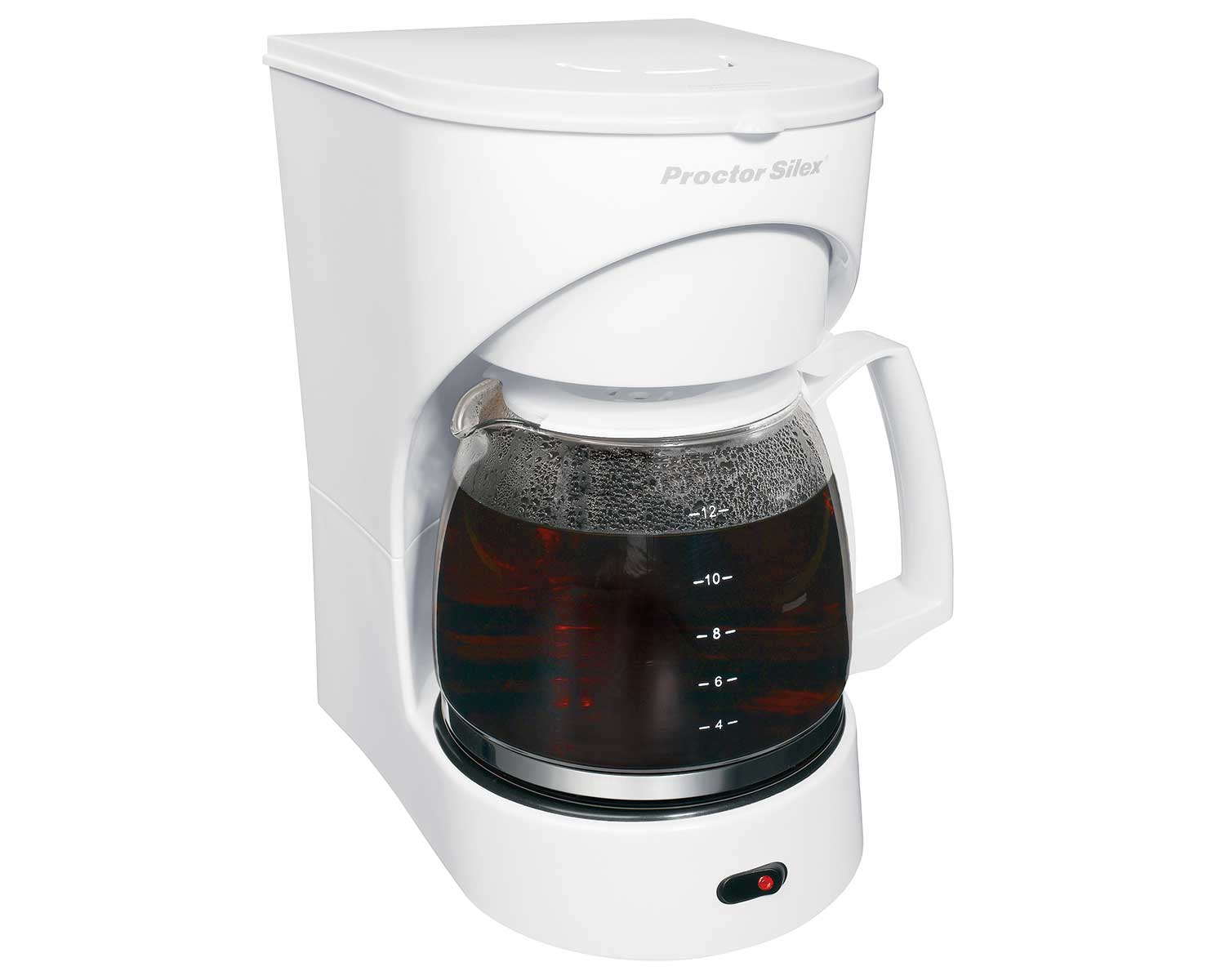 12 Cup Drip Coffee Maker (white)-43501Y Small Size