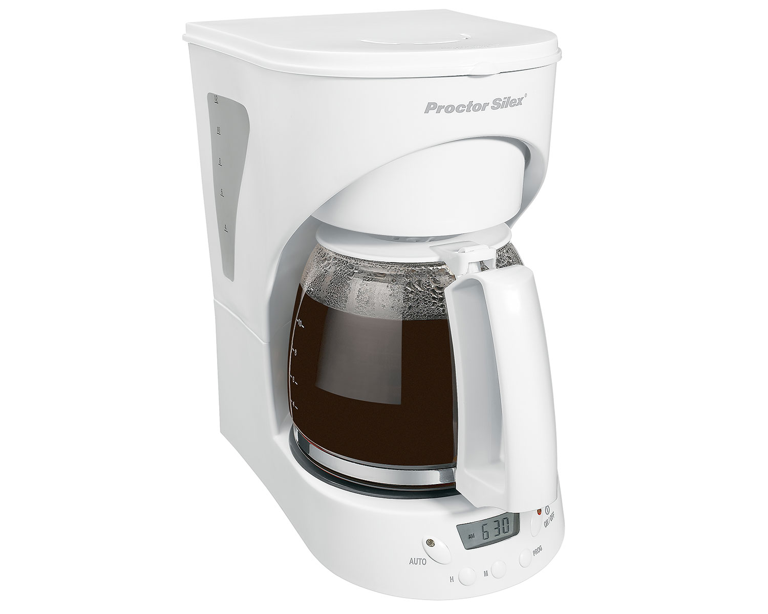 Programmable 12 Cup Coffee Maker (white)-43571Y Small Size