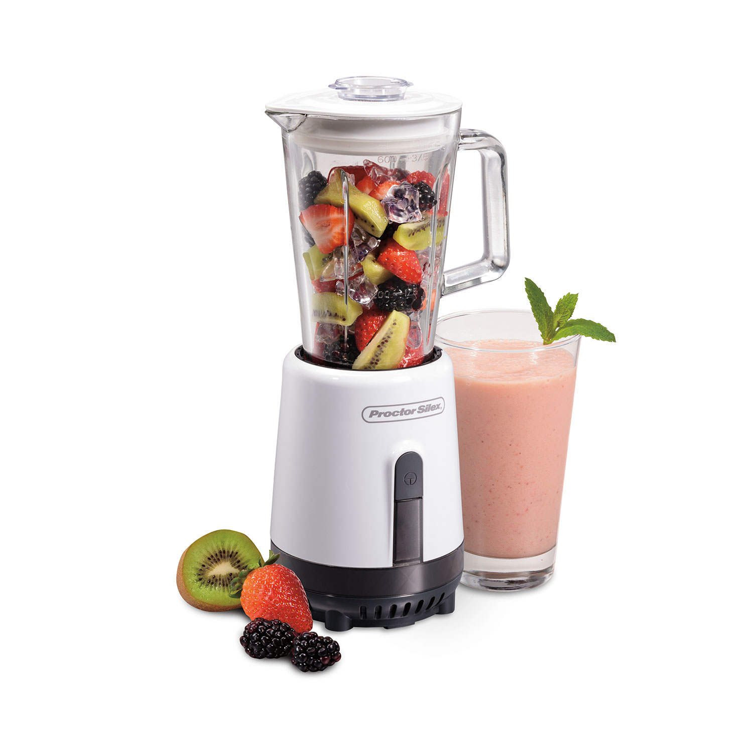 Glass Compact Blender (white)-51151 Small Size
